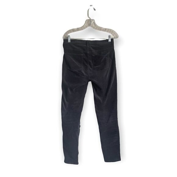 J. Crew Mercantile Velvet Dark Grey Skinny Jeans Size 27 - Picture 4 of 10